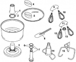 Bosch Concept Stainless Steel Bowl Parts